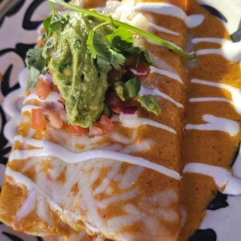 Kalaveras - Shrimp Enchilada - Breakfast & Brunch Near Me - Northridge, California Kalaveras - Shrimp Enchilada - Breakfast & Brunch Near Me - Northridge, California