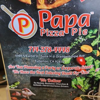 Papa Pizza Pie - Pizza Near Me - Fullerton, California Papa Pizza Pie - Pizza Near Me - Fullerton, California