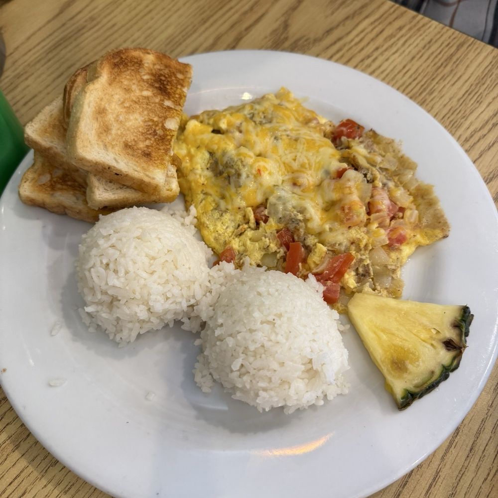 Kalua Pig Omelette