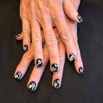 Brilliant Nails by Jean - Black and White Fun - Nail Salons Near Me - Bellaire, Michigan Brilliant Nails by Jean - Black and White Fun - Nail Salons Near Me - Bellaire, Michigan