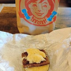 Wendy's - Got to my office 15 mins away and this is what I find with just a parchel top of a biscuits. Who does this?
