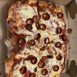 Gino's Sicilian pizza!!!