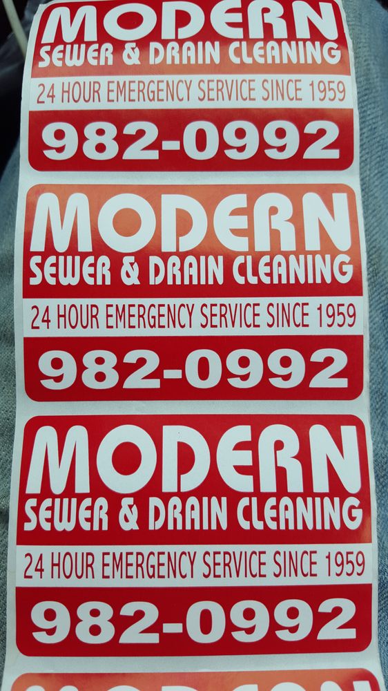 Slide of Modern Sewer & Drain Cleaning