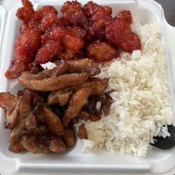 China Wok - Kung Pao and Teriyaki chicken!
