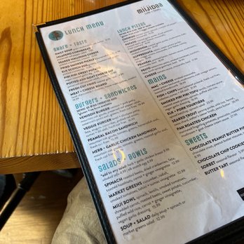 Miijidaa Café + Bistro - Lunch menu - Canadian (New) Near Me - Guelph, Ontario