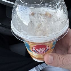 Wendy's - New.. Snickerdoodle cookie frosty fusion