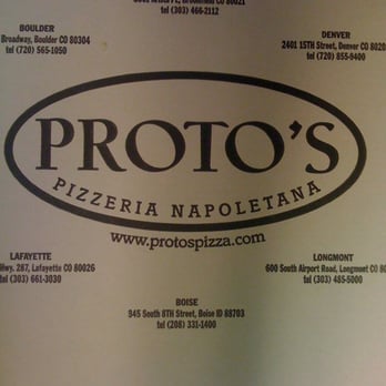 Proto's - Broomfield - Pizza Near Me - Broomfield, Colorado