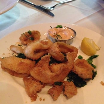 Clarkson Mediterranean Bistro - Calamari: was so good we had to order another! - Mediterranean Near Me - Mississauga, Ontario