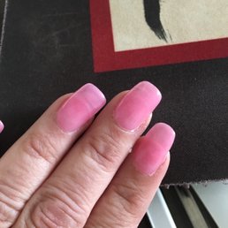 Two days after, can see crack in middle nail because the coating is so thin Two days after, can see crack in middle nail because the coating is so thin