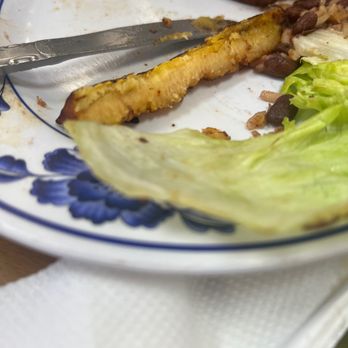 El Salvadoreno - Raw plantains all around on all 3 orders - Salvadoran Near Me - El Monte, California