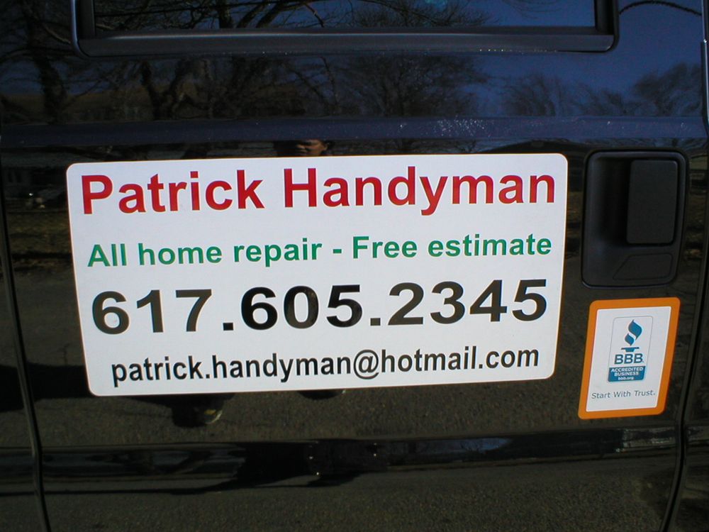 Slide of Patrick Handyman