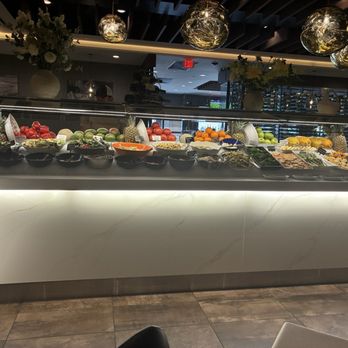 Terra Gaucha - Tried to indicate the length of the serving bar. Photo doesn't do it justice - Steakhouses Near Me - Indianapolis, Indiana Terra Gaucha - Tried to indicate the length of the serving bar. Photo doesn't do it justice - Steakhouses Near Me - Indianapolis, Indiana