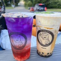 Hey Bear Cafe - Black Tea tea. galaxy tea