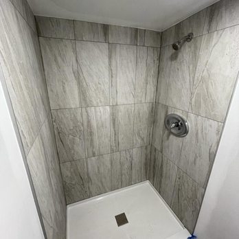 Infinity Plumbing & Construction - Simple Tile Shower design for upscale ADU rental - General Contractors Near Me - Spring Valley, California