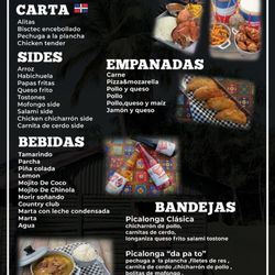 Sal y Pimienta - Menu