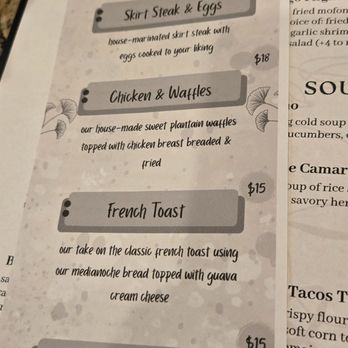 Esperanza - Bruch menu - Puerto Rican Near Me - Gainesville, Florida Esperanza - Bruch menu - Puerto Rican Near Me - Gainesville, Florida