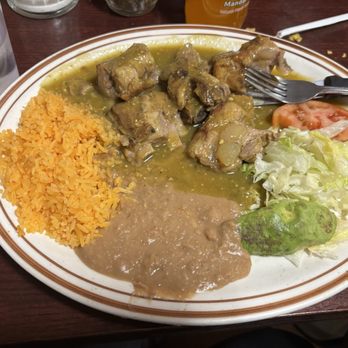 La Choza Mexican Grill - Costillas de puerco en salsa verde - Mexican Near Me - Chicago, Illinois La Choza Mexican Grill - Costillas de puerco en salsa verde - Mexican Near Me - Chicago, Illinois