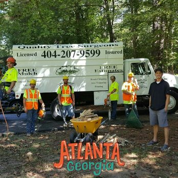 Quality Tree Surgeons - a group of men standing in front of a truck - Tree Services Near Me Quality Tree Surgeons - a group of men standing in front of a truck - Tree Services Near Me
