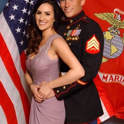 Vegas Mobile Blow Dry  - My event at the Marine Corps Ball. Hair styled by Tracey :)