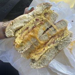 Eggle Plus with bacon
