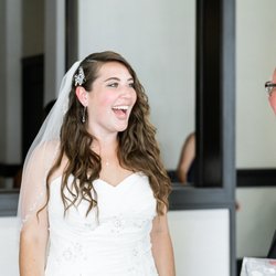 Jessica Kae Photography - Father daughter first look