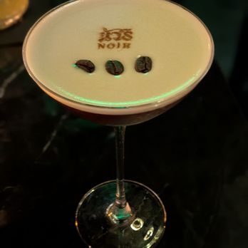 Noir Bar - Their take on an espresso martini - Bars Near Me - Orlando, Florida