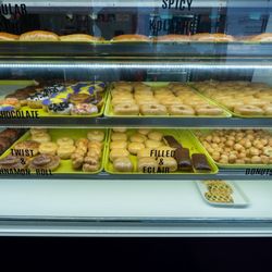 Delicious Donuts - The display case