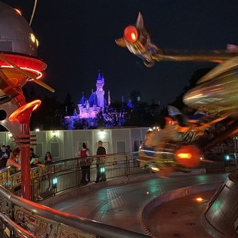 Astro Orbitor - Beautiful castle view from ride - Amusement Parks Near Me - Anaheim, California Astro Orbitor - Beautiful castle view from ride - Amusement Parks Near Me - Anaheim, California