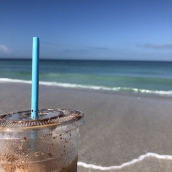 Anna Maria Island Coffee Shack - Iced Americano (cinnamon roll) - Coffee & Tea Near Me - Holmes Beach, Florida
