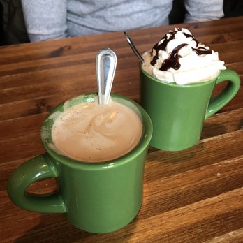 Toast - Mocha latte with and without whipped cream. Hubster patiently waiting for me to finish my shoot LOL - Breakfast & Brunch Near Me - Montclair, New Jersey