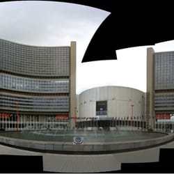 UNO City - Panorama from Memorial Fountain