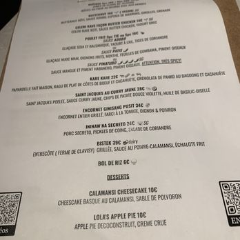 Reyna - Menu - Filipino Near Me - Paris