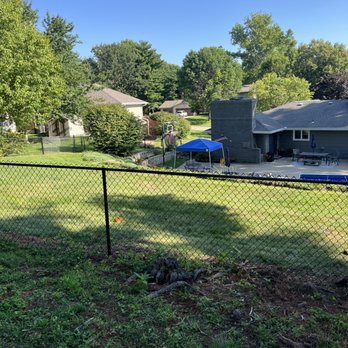 Bundy Fence - Black Chain Link - Fences & Gates Near Me - Saint Joseph, Missouri