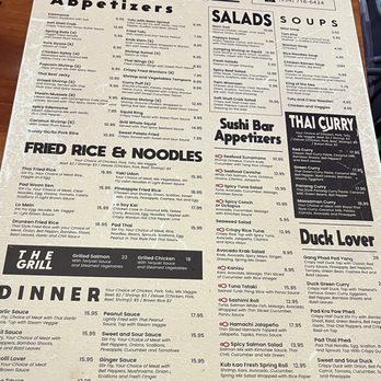 KUB KAO Thai & Sushi - Menu - Thai Near Me - Davie, Florida