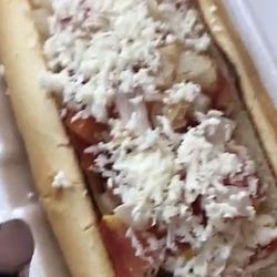 Lil Paradise Island - "Mexican" got dog (they're really missing the pico de gallo" and bit more flavor but it's pretty good at least.
