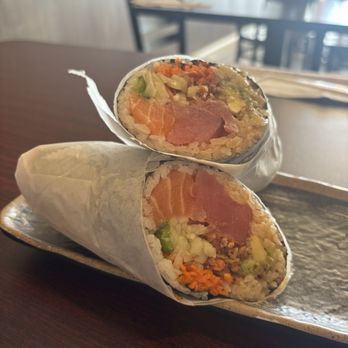 Soya Ramen And Sushi Burrito - B3. Titan Burrito - Poke Near Me - Lawrence, New Jersey Soya Ramen And Sushi Burrito - B3. Titan Burrito - Poke Near Me - Lawrence, New Jersey