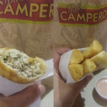 Pollo Campero - 2 disappointed sides: Empanada (not heated thoroughly) & Yuca Fries (lukewarm) - Fast Food Near Me - Houston, Texas Pollo Campero - 2 disappointed sides: Empanada (not heated thoroughly) & Yuca Fries (lukewarm) - Fast Food Near Me - Houston, Texas