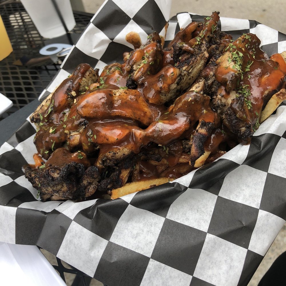 Phlavz - Jerk Chicken Tips with Fries - Sports Bars Near Me - Chicago, Illinois Phlavz - Jerk Chicken Tips with Fries - Sports Bars Near Me - Chicago, Illinois