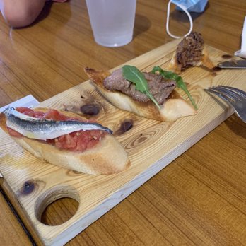 Patio Tapas and Beer - Anchovies, duck, and lamb tapas. So pretty. - Tapas/Small Plates Near Me - Boca Raton, Florida Patio Tapas and Beer - Anchovies, duck, and lamb tapas. So pretty. - Tapas/Small Plates Near Me - Boca Raton, Florida