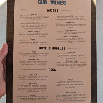 See Ya Later Ranch - Menu - Wineries Near Me - Okanagan Falls, British Columbia