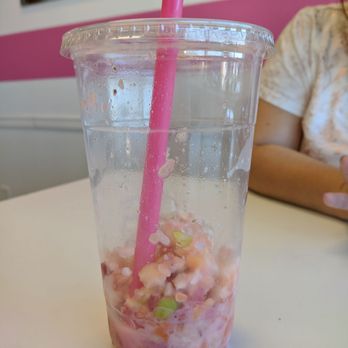 La Michoacana Ice Cream Delight - I don't need all this fruit in my aqua fresa. I had to strain the drink with my teeth. - Ice Cream & Frozen Yogurt Near Me - Placentia, California La Michoacana Ice Cream Delight - I don't need all this fruit in my aqua fresa. I had to strain the drink with my teeth. - Ice Cream & Frozen Yogurt Near Me - Placentia, California