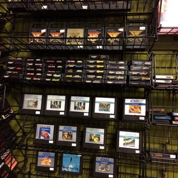 Game Over Videogames - Wall of Odyssey 2, Colecovision, and Atari 5200 games. I own them all! - Video Game Stores Near Me - San Antonio, Texas