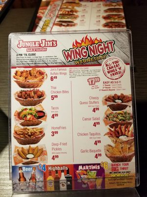 Menu photo 1 Jungle Jims Halifax, NS Menu photo 1 Jungle Jims Halifax, NS