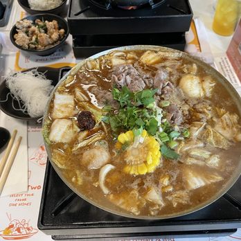 Pot On Fire - Taiwanese spicy pot with glass noodles - Hot Pot Near Me - Eastvale, California Pot On Fire - Taiwanese spicy pot with glass noodles - Hot Pot Near Me - Eastvale, California