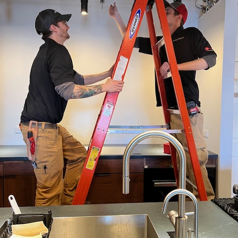 Lawrence Air Systems - Working on air handler install - Heating & Air Conditioning/HVAC Near Me - Seekonk, Massachusetts Lawrence Air Systems - Working on air handler install - Heating & Air Conditioning/HVAC Near Me - Seekonk, Massachusetts