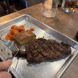 12oz Ribeye cooked to perfection.