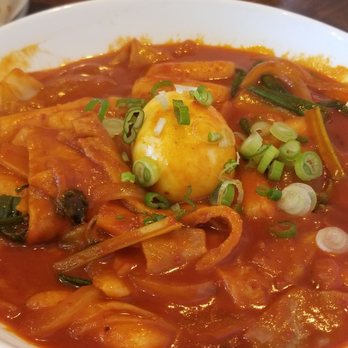 Kimchi Box - Dukboki! I would say it has a medium spice level to it. - Korean Near Me - Plymouth, Michigan Kimchi Box - Dukboki! I would say it has a medium spice level to it. - Korean Near Me - Plymouth, Michigan