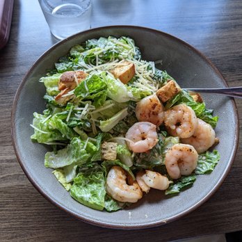 Brick & Bourbon - Shrimp Cesar salad - New American Near Me - Stillwater, Minnesota Brick & Bourbon - Shrimp Cesar salad - New American Near Me - Stillwater, Minnesota