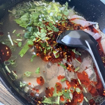 Noodle Works - LanZhou Spicy Beef Noodle Soup - Chinese Near Me - Albuquerque, New Mexico