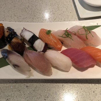 The Fish Restaurant & Sushi Bar - My dinner nigiri selections (4 stars) - Sushi Bars Near Me - Houston, Texas The Fish Restaurant & Sushi Bar - My dinner nigiri selections (4 stars) - Sushi Bars Near Me - Houston, Texas